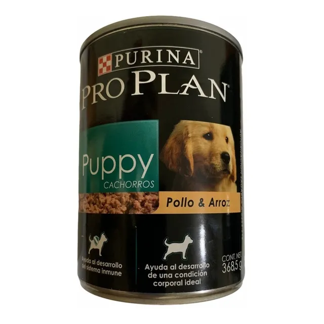 12 Latas Proplan Puppy O Cachorro Pollo Y Arroz
