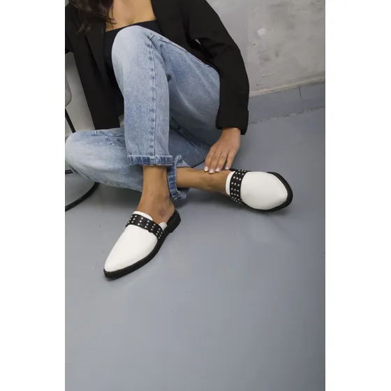 Chatas Cuero Sintético Mia Bella
