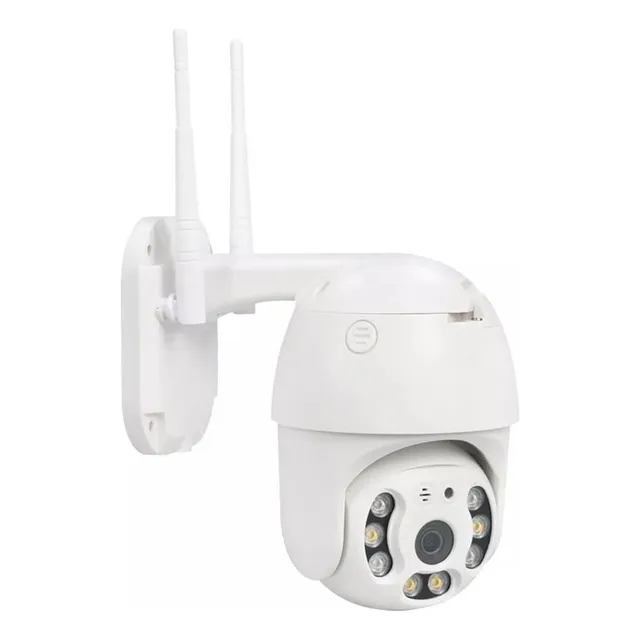 Cámara De Seguridad Exterior Ip Wifi Visión Nocturna Y Audio