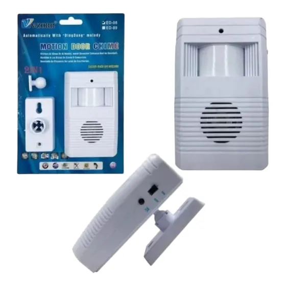Timbre Con Sensor De Movimiento Para Negocios Y Locales