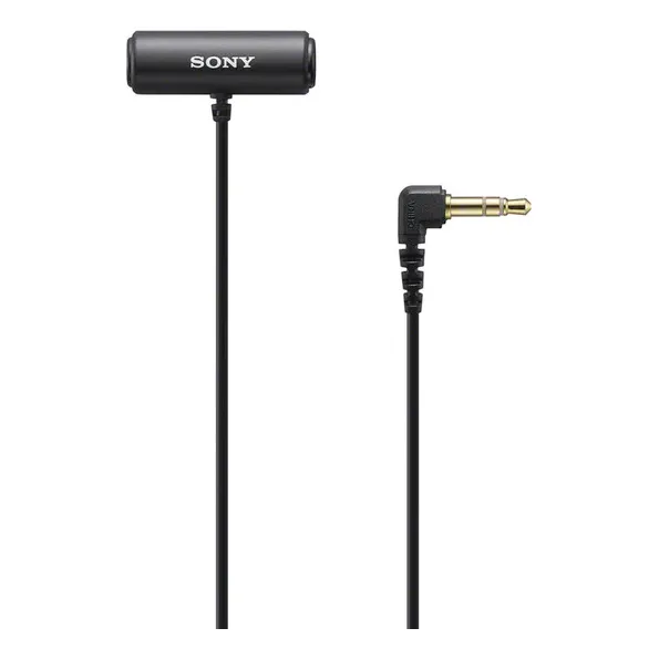 Micrófono Sony ECM-LV1 Dinámico Omnidireccional color negro