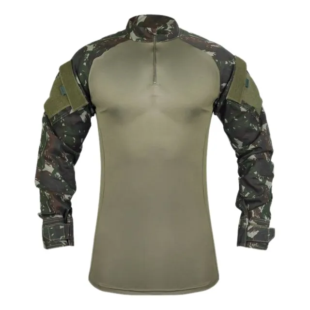 Camisa Tática Gcm Vigilante Condomínios Punhos Reguláveis