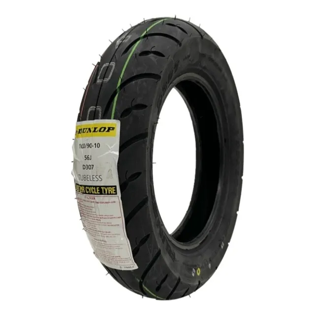Llanta 100/90-10/ Llanta Aro 10 Para Moto Scooter/ Dunlop 