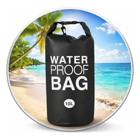 Saco Estanque Prova Agua 10 Litros Mochila Impermeável Bag