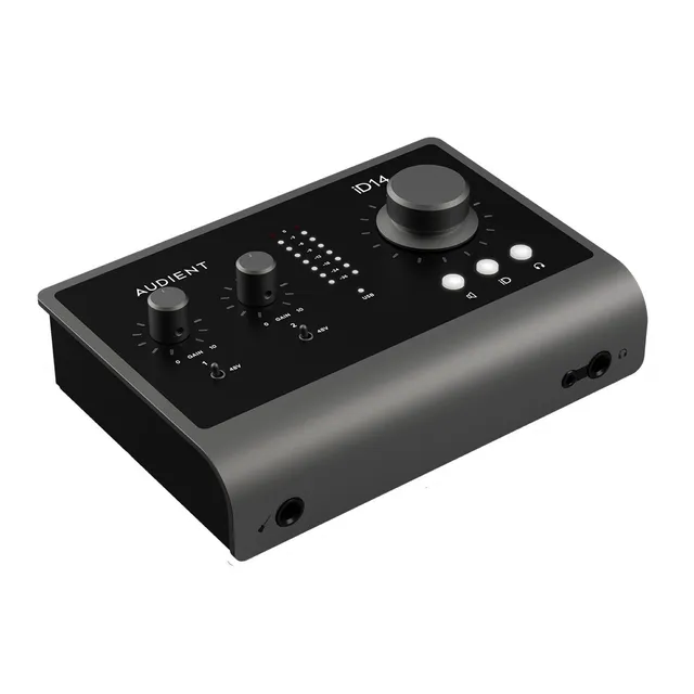 Interfaz Audient Mkii Usb Id14 Alimentación True Phantom