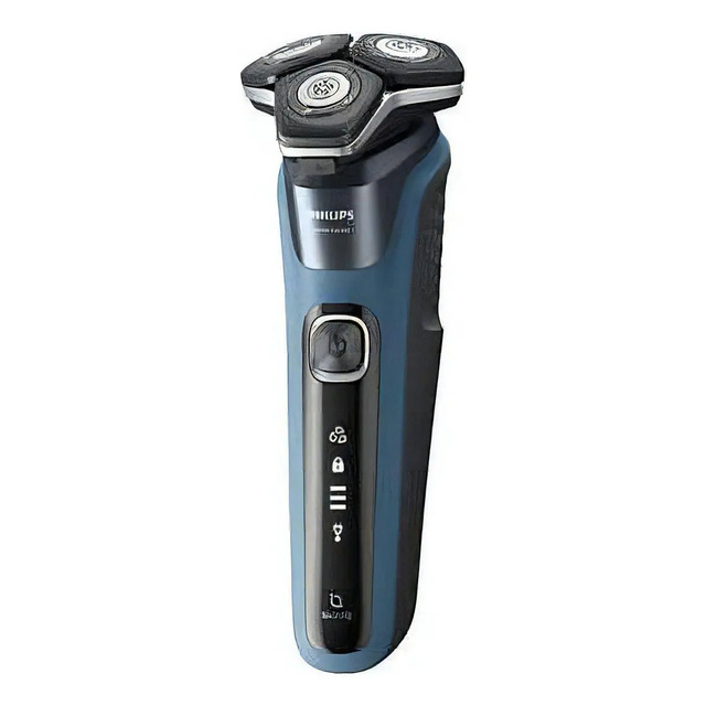 Barbeador Elétrico Power Adapt Auto Afiável, À Prova Dágua, Bivolt  S5880/20, Philips Cinz...