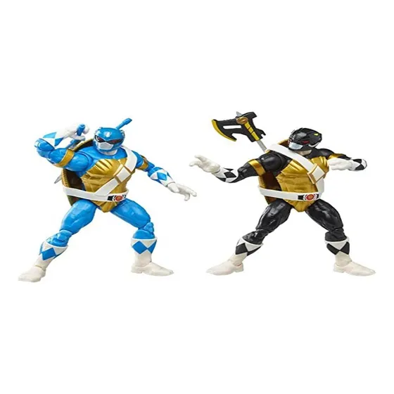 Figura Acción Donatello Y Leonardo Colección Lightning Pow
