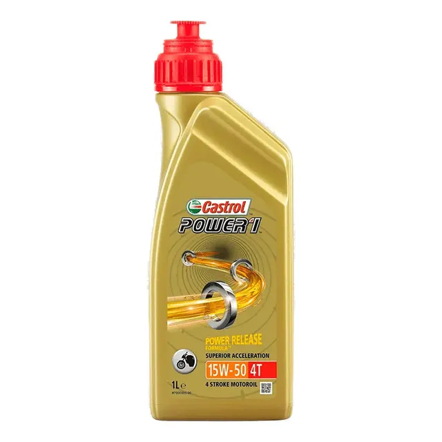 Castrol Power 1 Aceite 4t 15w 50 Moto Lub Semisintetico 1 L