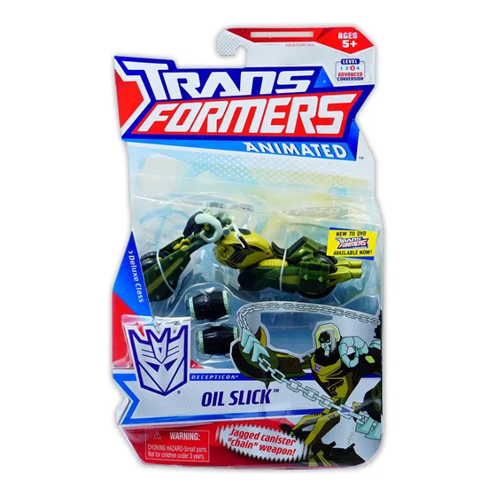 Transformers Animated Decepticon Oil Slick 2008 Deluxe