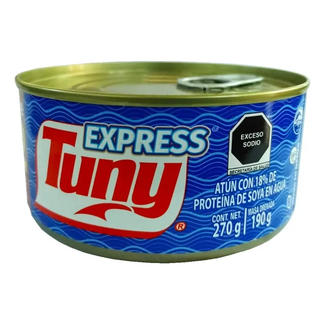 Atun Tuny Agua Express Jumbo Lata 270 G