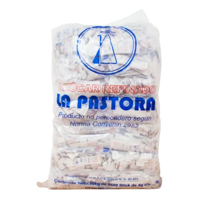 Bulto De Azucar De Cafetín La Pastora 3x400 Sobres