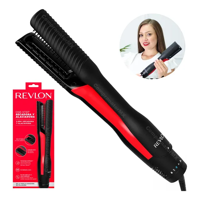 Alaciadora Plancha Pelo Seco Húmedo Revlon One Step Cerámica