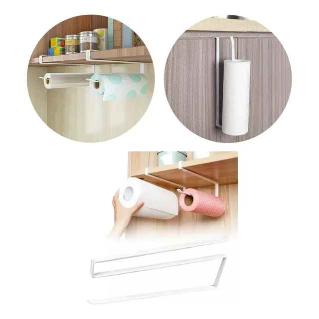 Porta Rollo Servilletas Papel Metálico Variadas Utilidades