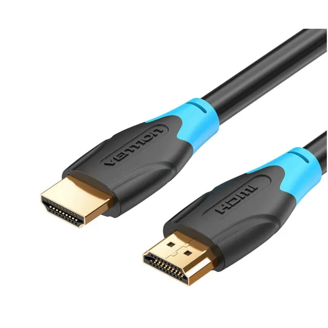 Cable Vention Hdmi 2.0 - 1 Metro - Ultra Hd 4k 60Hz Hdr - Certificado Profesional - Cable Blindado Premium -18 gbps - Gamer - Para PS5 / PC / Notebook / Monitor / TV / Chromecast - AACBF
