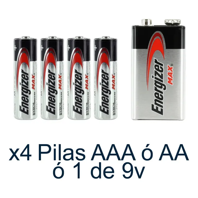 Pilas Baterías Energizer Alcalinas Aaa - Aa - 9v Mayor Detal