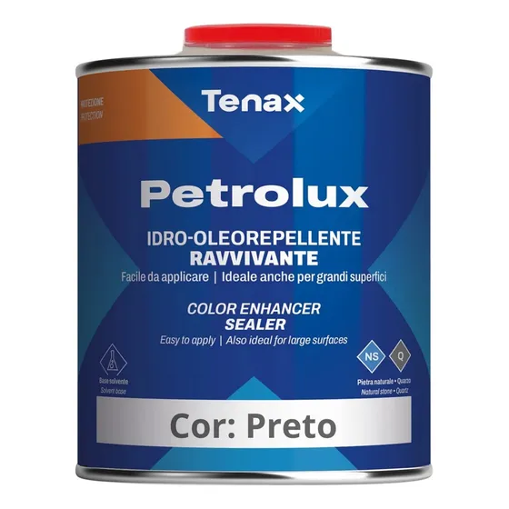 Petrolux Preto Intensifica A Cor Granito Marmore 1l - Tenax