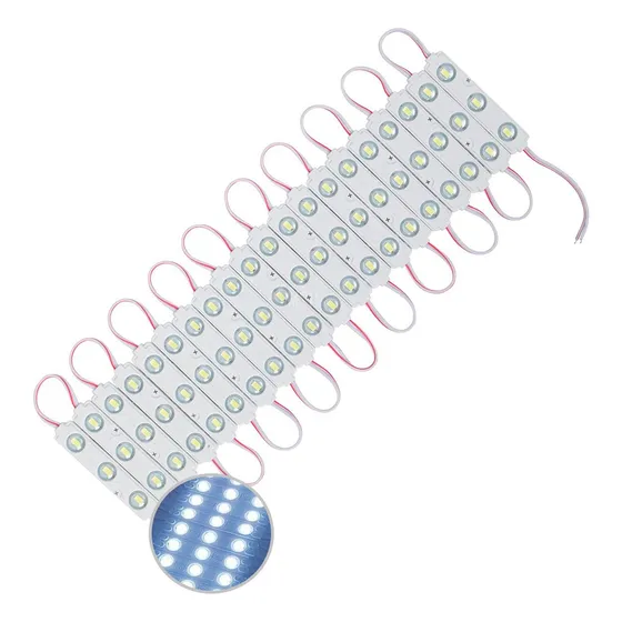 Modulo Led Crafters 5050 Smd 12v 3 Chips 30 Lm Blanco Frío