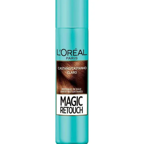 Tintura L´Oréal Paris Magic Retouch Tom Castanho Claro Tom 4 castanho