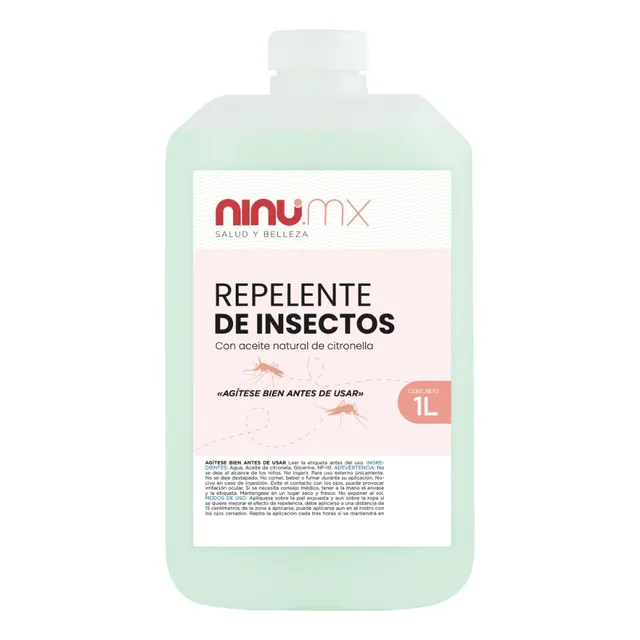 Repelente Mosquitos E Insectos A Base De Citronela Ninu 1 L