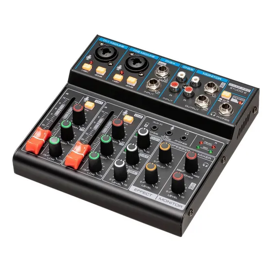 Onax Pro Studio2 Mixer Audio Streaming Podcast Interface Usb Color Negro