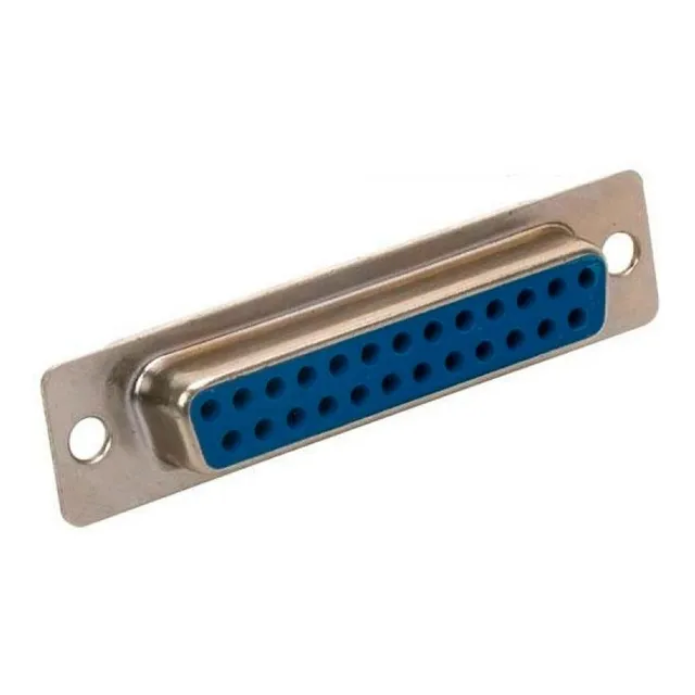 50pzs Conector Db25 Hembra Para Soldar Db-25 Para Soldar