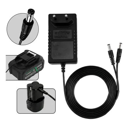 Carregador 21v Bivolt Fonte P/ Parafusadeira Bateria Litio