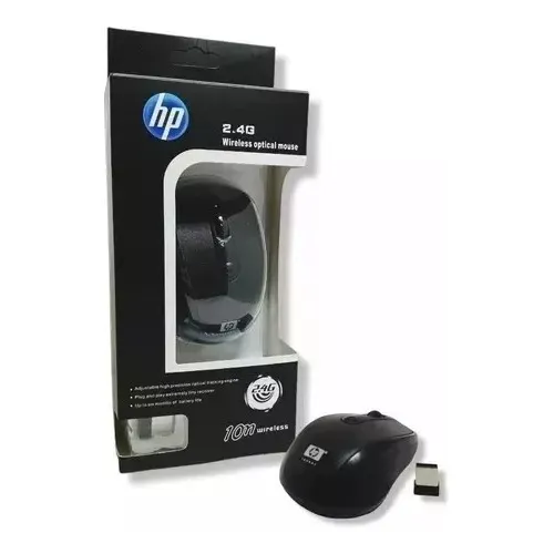 Mouse Optico Hp Inalambrico Usb Para Laptop Pc De 2.4ghz 