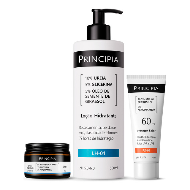 Kit Skincare Corporal E Facial Hidratação & Proteção Diária