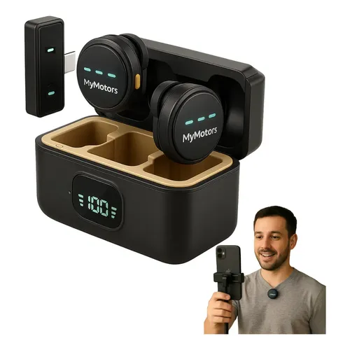 Microfone condensador de cilindro de eletreto ECM-VG1 - Sony