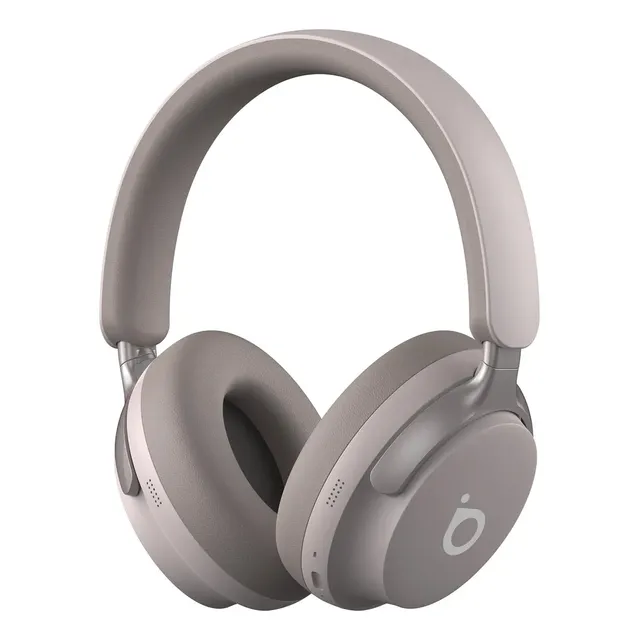 Headphone Basike Over-Ear com Bluetooth 5.4, ANC e Microfone, Rosa
