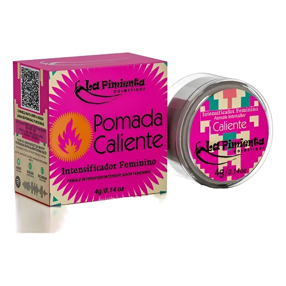 Pomada Excitante Feminino Caliente Com Sensação Hot - Lapi