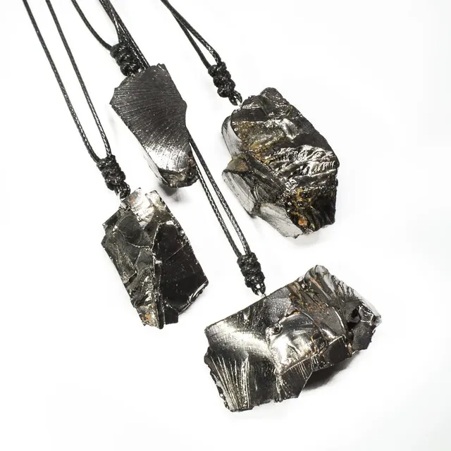 Collar Shungita Elite Piedra Natural 