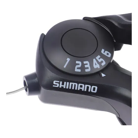 Shifter Shimano 6v Tourney Para Bicicleta Color Negro Shimano TX30-6R | Cuotas sin interés