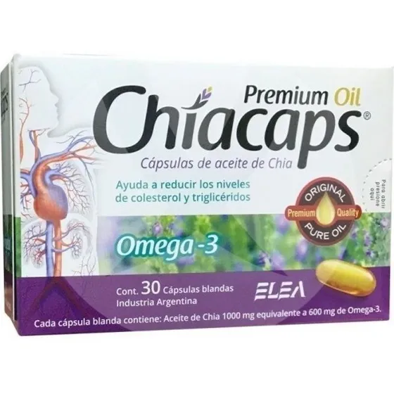 Chiacaps X 30 Capsulas Blandas - Omega 3 - Elea