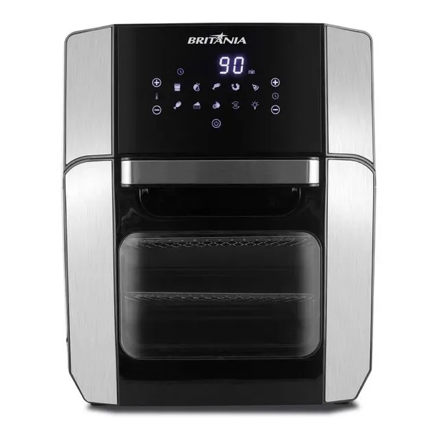 Fritadeira Air Fry Oven Bfr2100p 12 Litros 1800w Britânia Cor Preto 220V