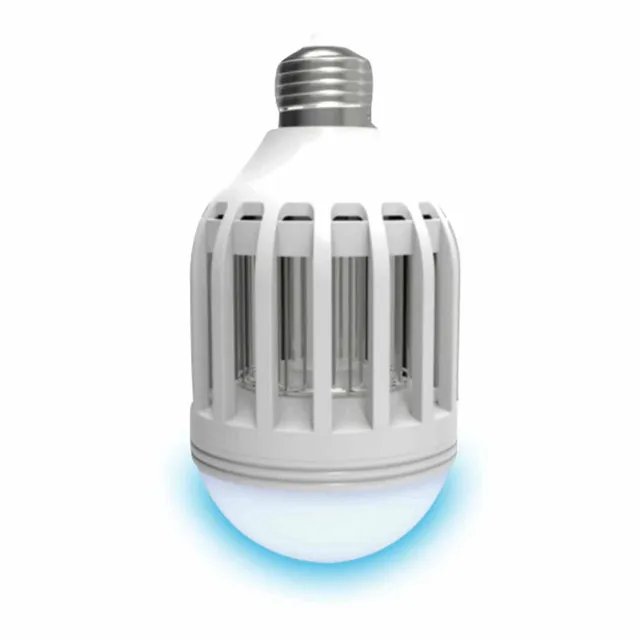2 Foco Contra Mosquitos Incluye Luz Led Blanca 15 Watts