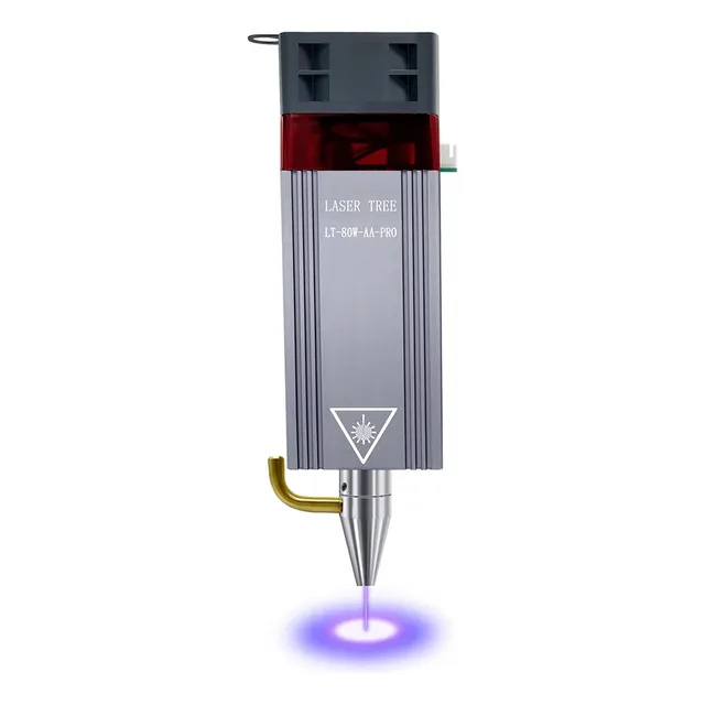 Modulo Laser 80w 450nm Para Grabado Corte Cnc Alta Potencia