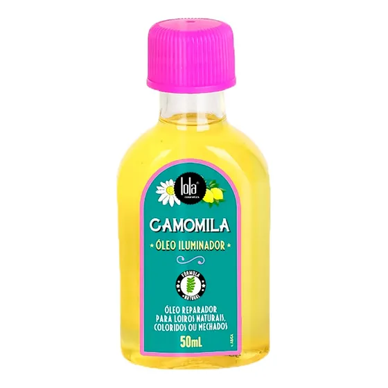 Óleo Reparador Iluminador Camomila 50ml - Lola