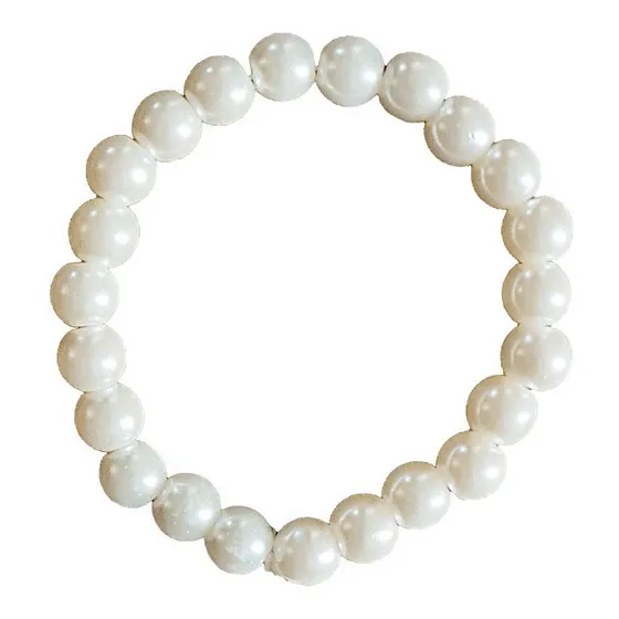 Conjunto Com 30 Pulseiras De Pérolas Bijuteria Delicada