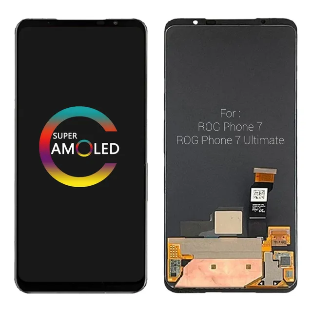 P-m Pantalla Táctil Amoled Para Asus Rog Phone 7/7 Ultimate