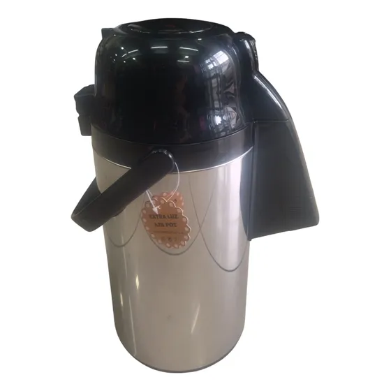 Termo Cromado Para Café, Con Dispensador, 3 Litros