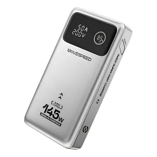 Carregador Portátil Shargeek 140 Power Bank 20000mah 140w Cinza