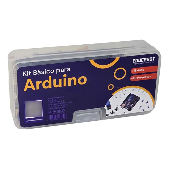 Kit Basico Para Arduino Principiantes Completo Robotica