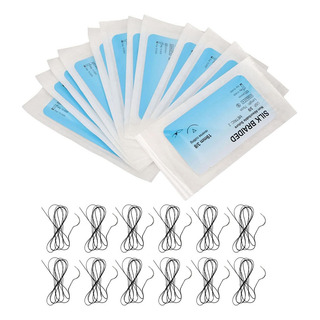 Juego De Suturas De 12 Piezas, Kit De Sutura De Hilo De Seda Juego De Suturas De 12 Piezas, Kit De Sutura De Hilo De Seda