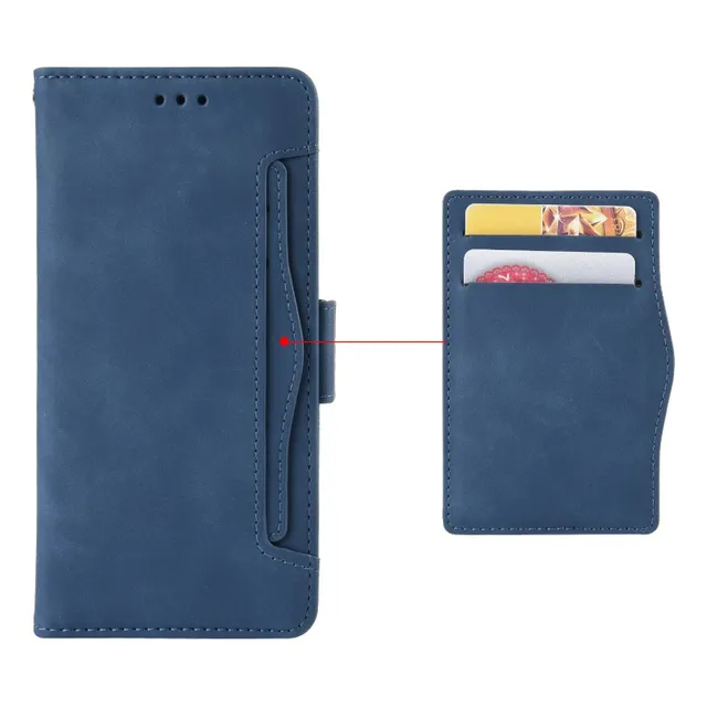 Capa Para Moto G05 G15 Capa De Couro Multi Slot