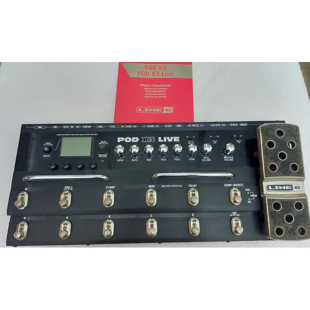 Pedalera Digital Line 6 Pod X3 Live
