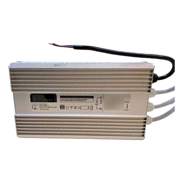 Fuente De Poder 12v 200w Para Exterior Technoshine