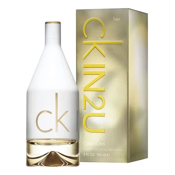 Perfume Calvin Klein Ck In2u Edt Mujer 150ml Original Sellad