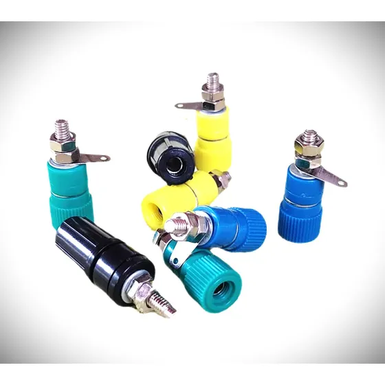 Conector De Sonido Hembra Tipo Bananita ( Pack De 12 Unds )