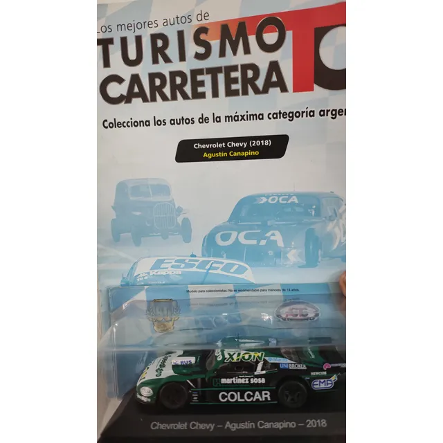 Los Mejores Autos De Tc 53 Chevrolet Chevy Canapino 2018 Verde Musgo